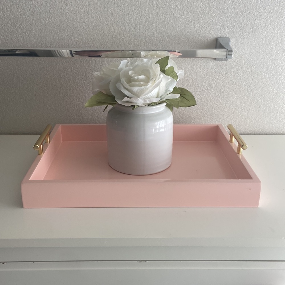 Pink Gold Tray - Picture 2 of 3
